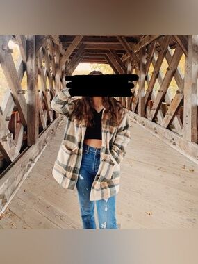 Plaid Women's shacket